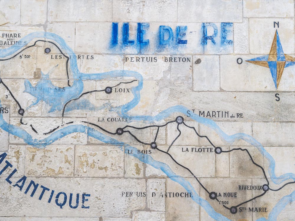 plan ile de ré