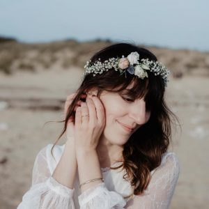 couronne de fleurs mariage