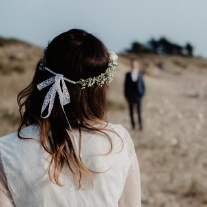 couronne de fleurs mariage