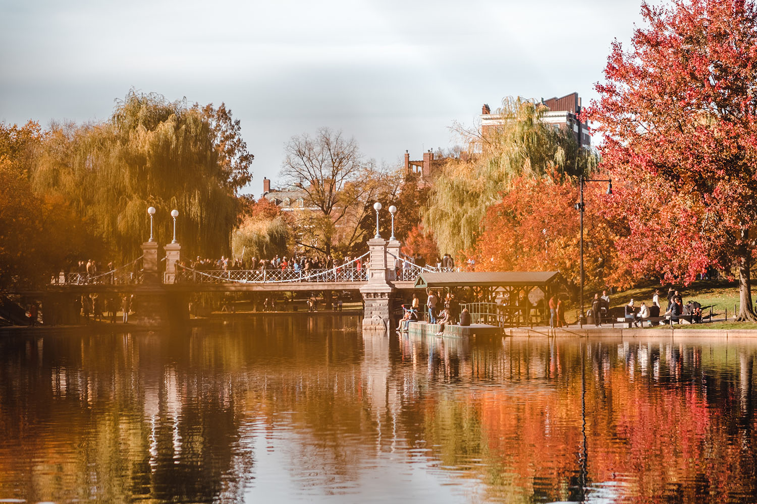 automne à Boston, massachusetts