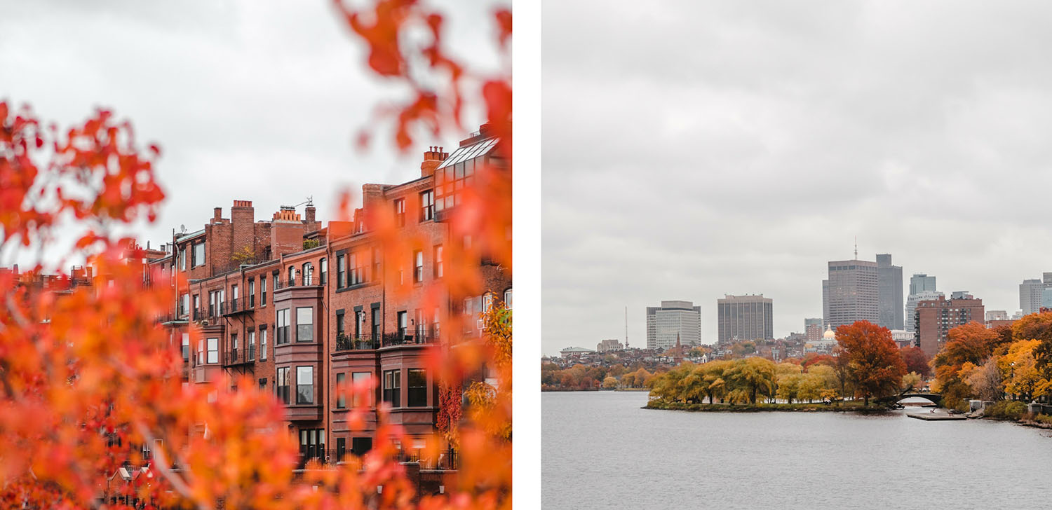 automne à Boston, massachusetts