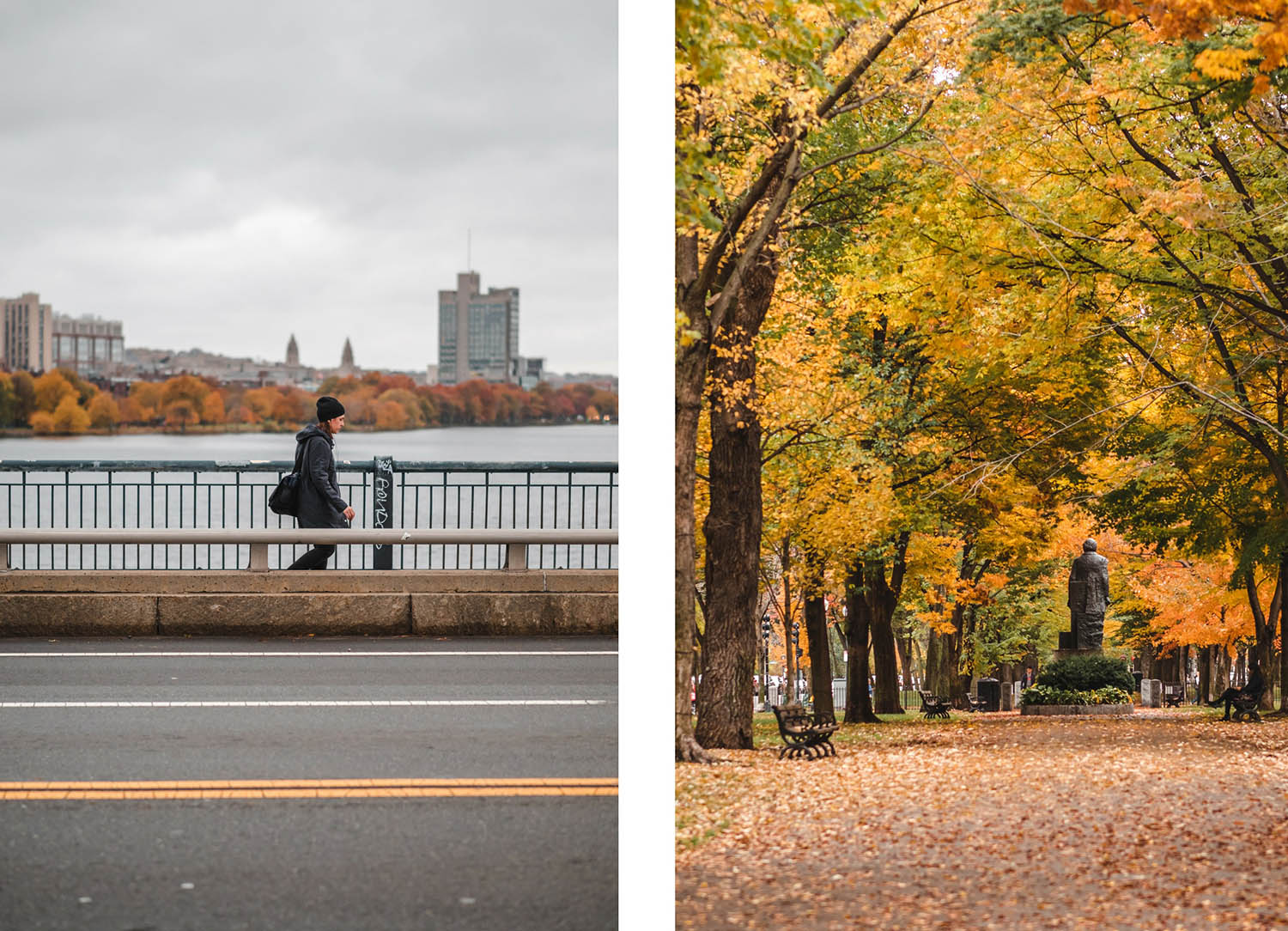 automne à Boston, massachusetts