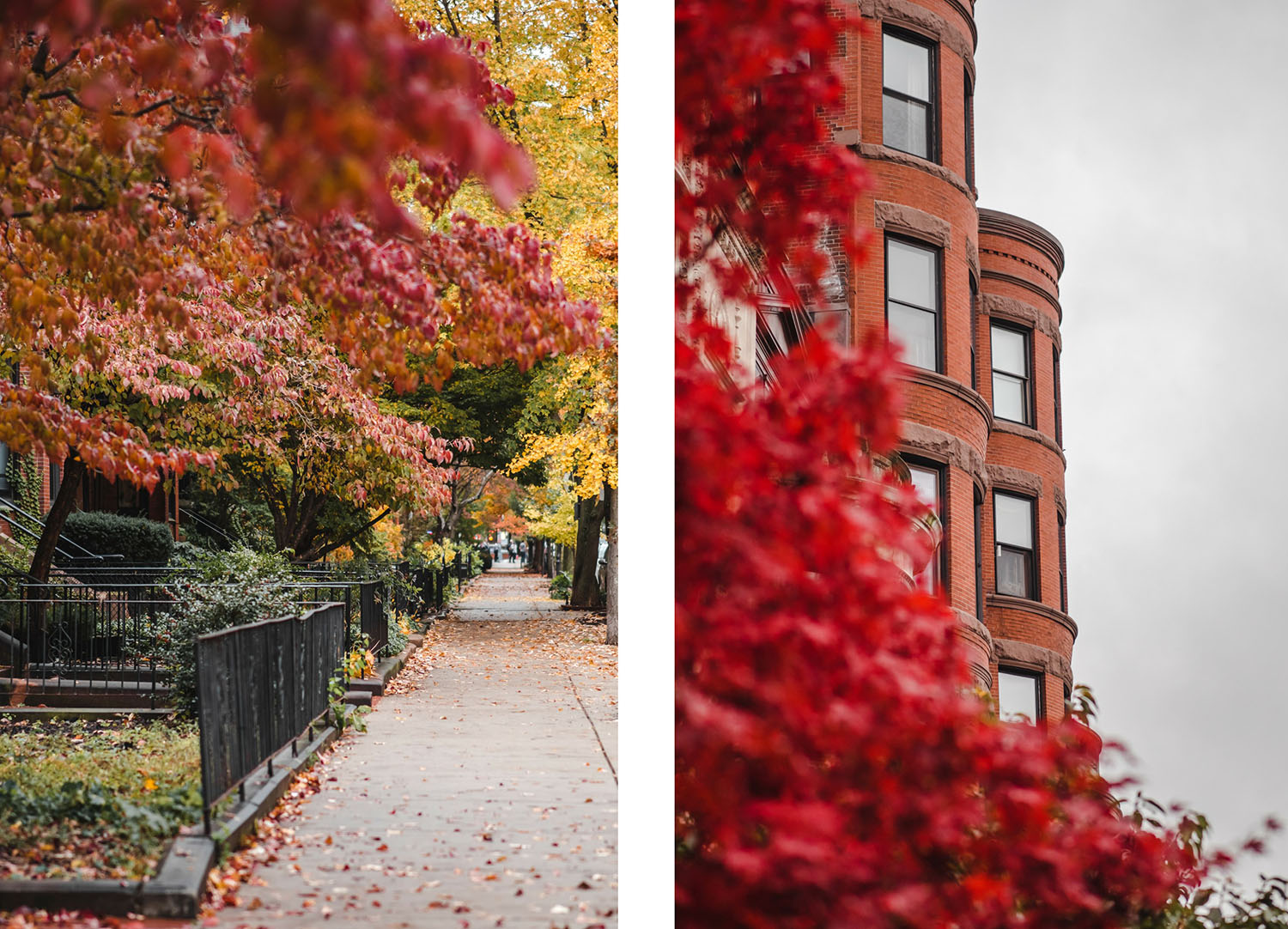 automne à Boston, massachusetts